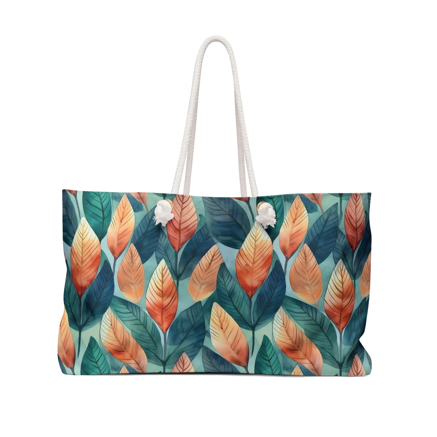 Leafy Minimalism Weekender Bag