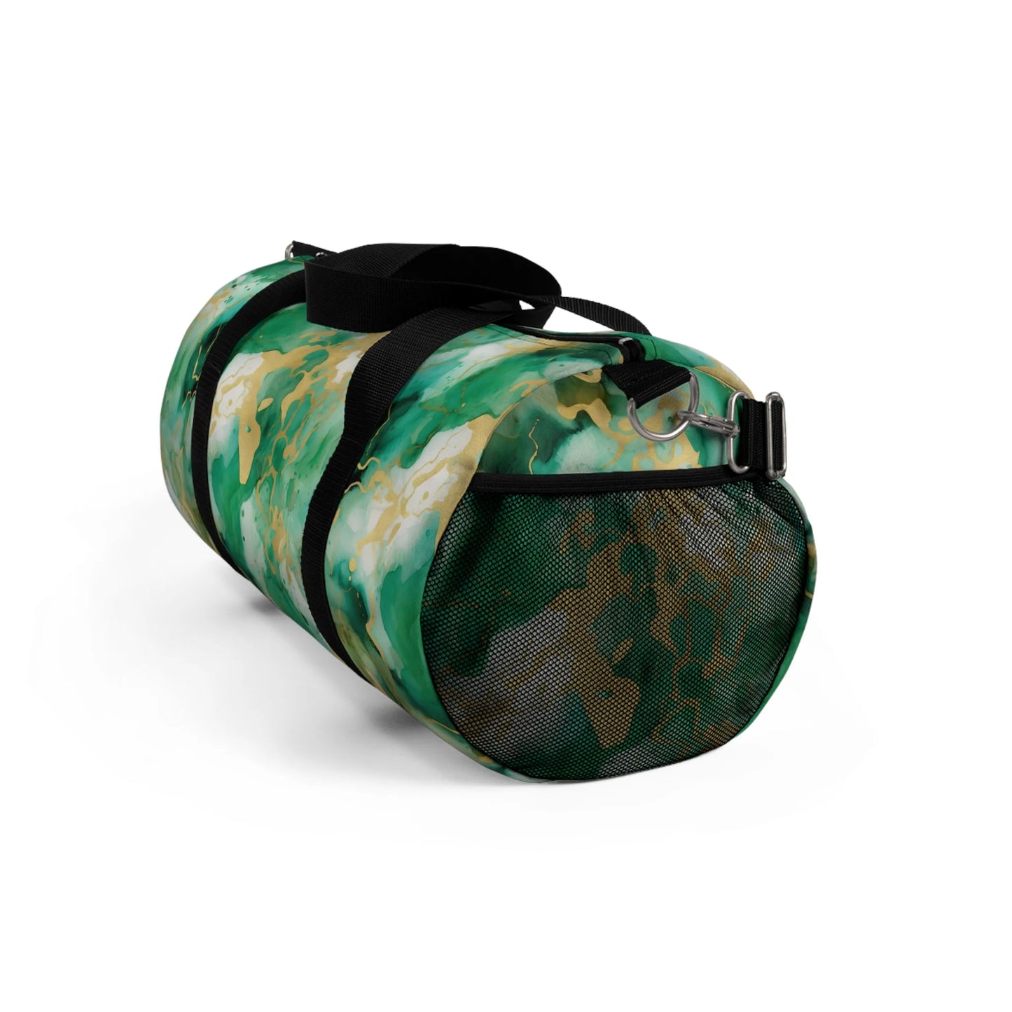 Simplicity in Green Duffel Bag