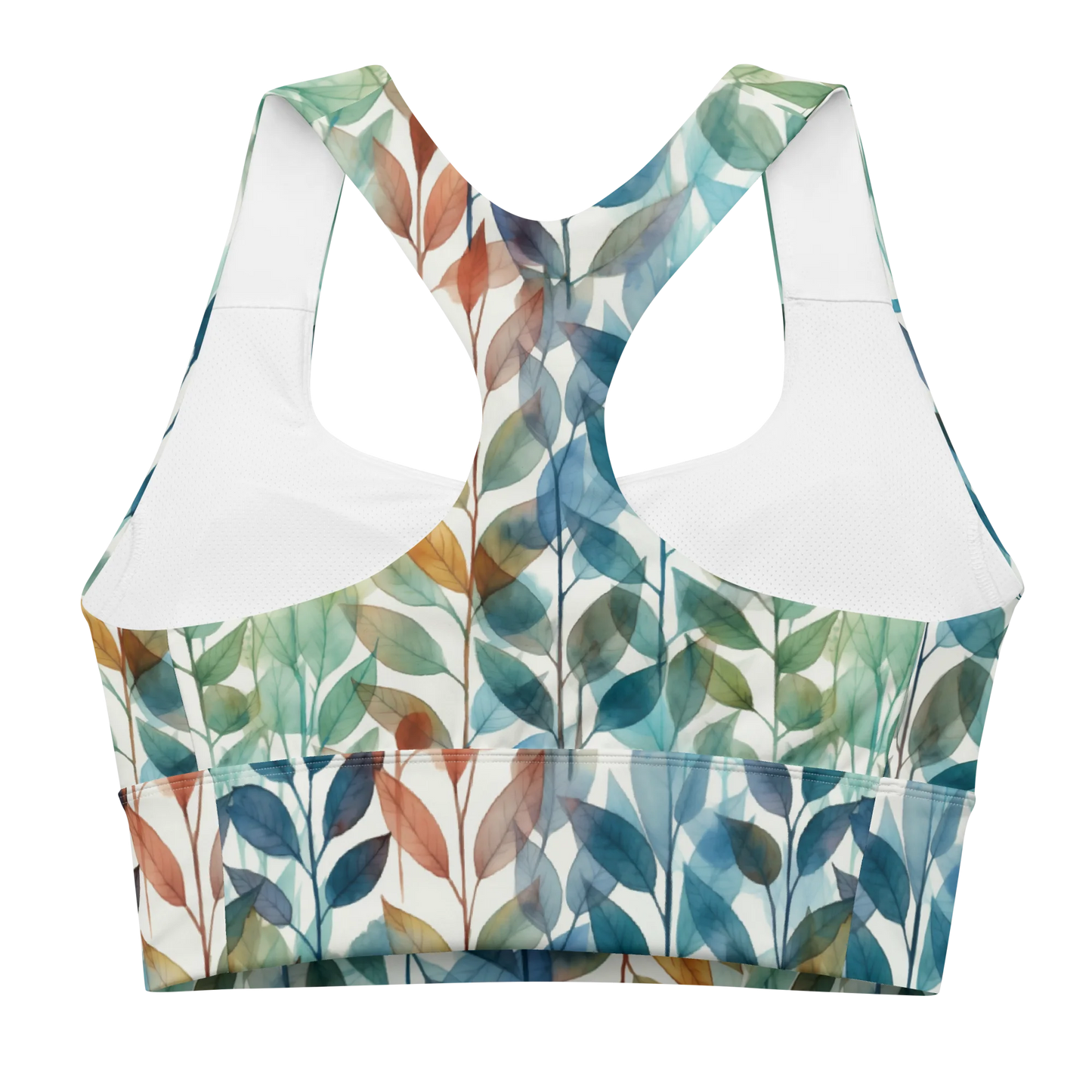 Autumn Serenade Longline Sports Bra