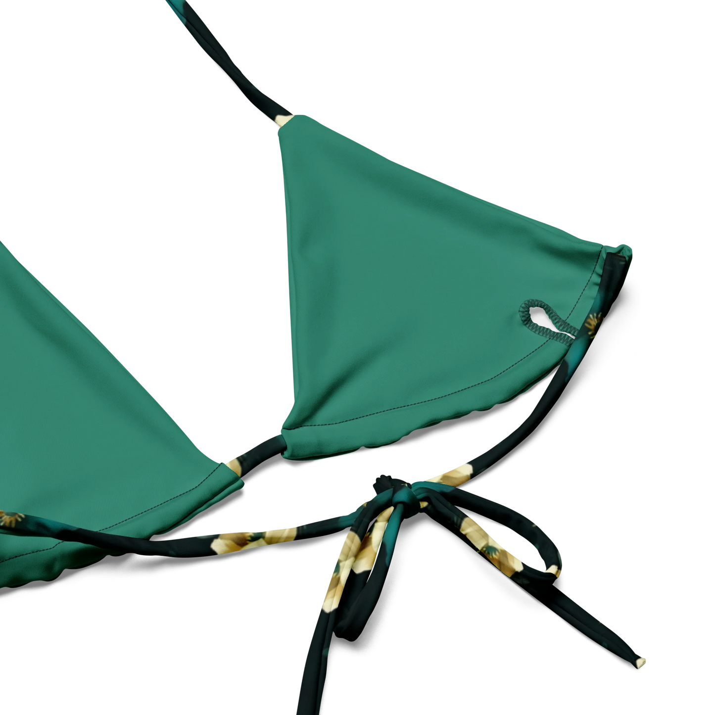 Minimalist Blooms Recycled Bikini