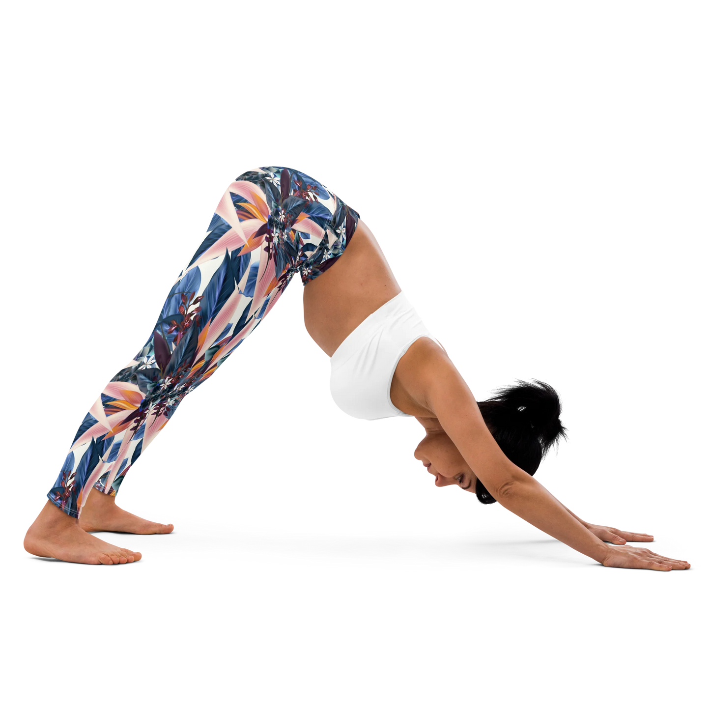 Tropical Beauty Yoga Leggings