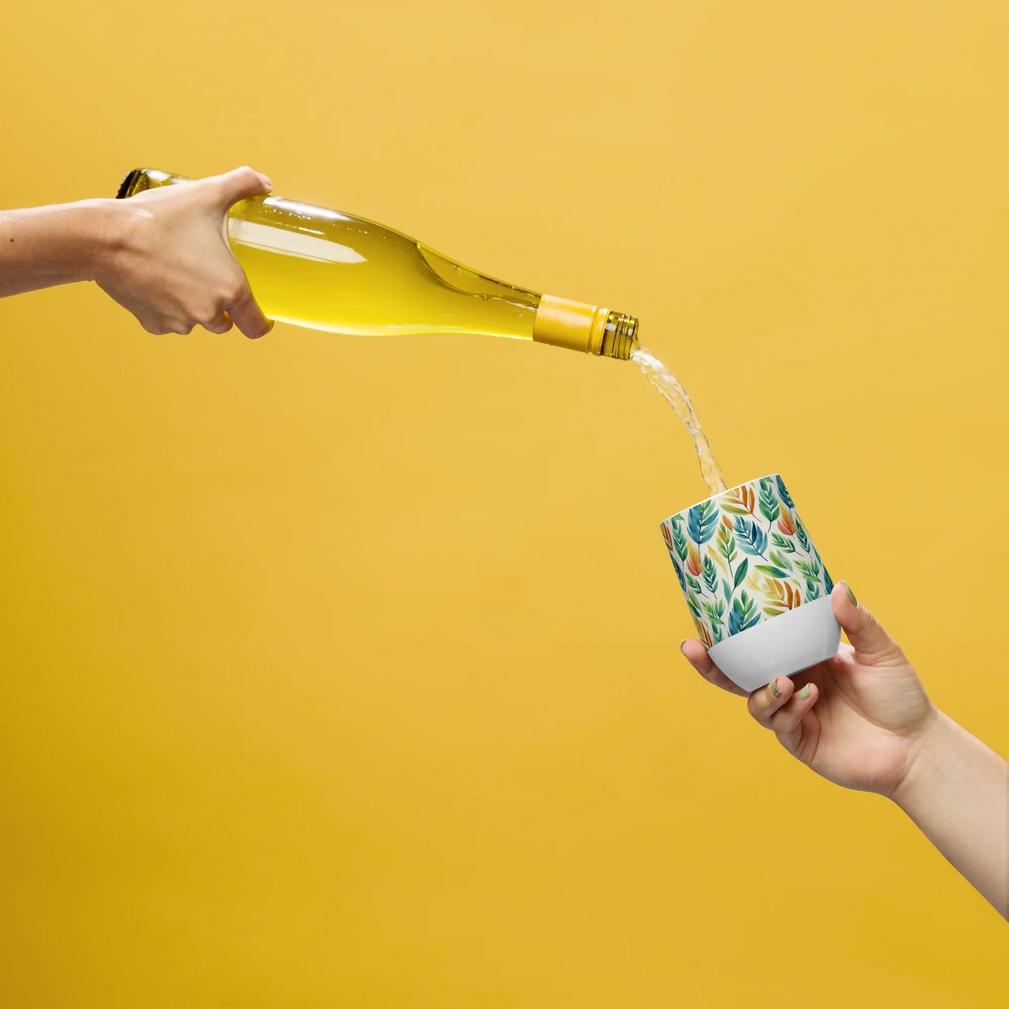Endless Fall Fantasy Wine Tumbler