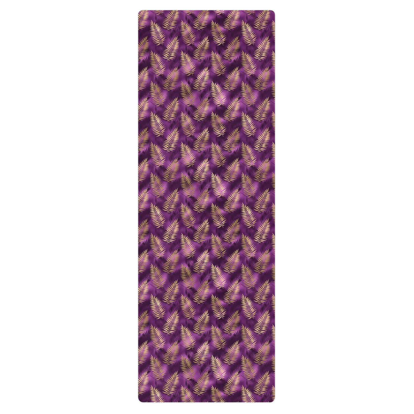 Violet & Gold Tropical Magic Yoga Mat