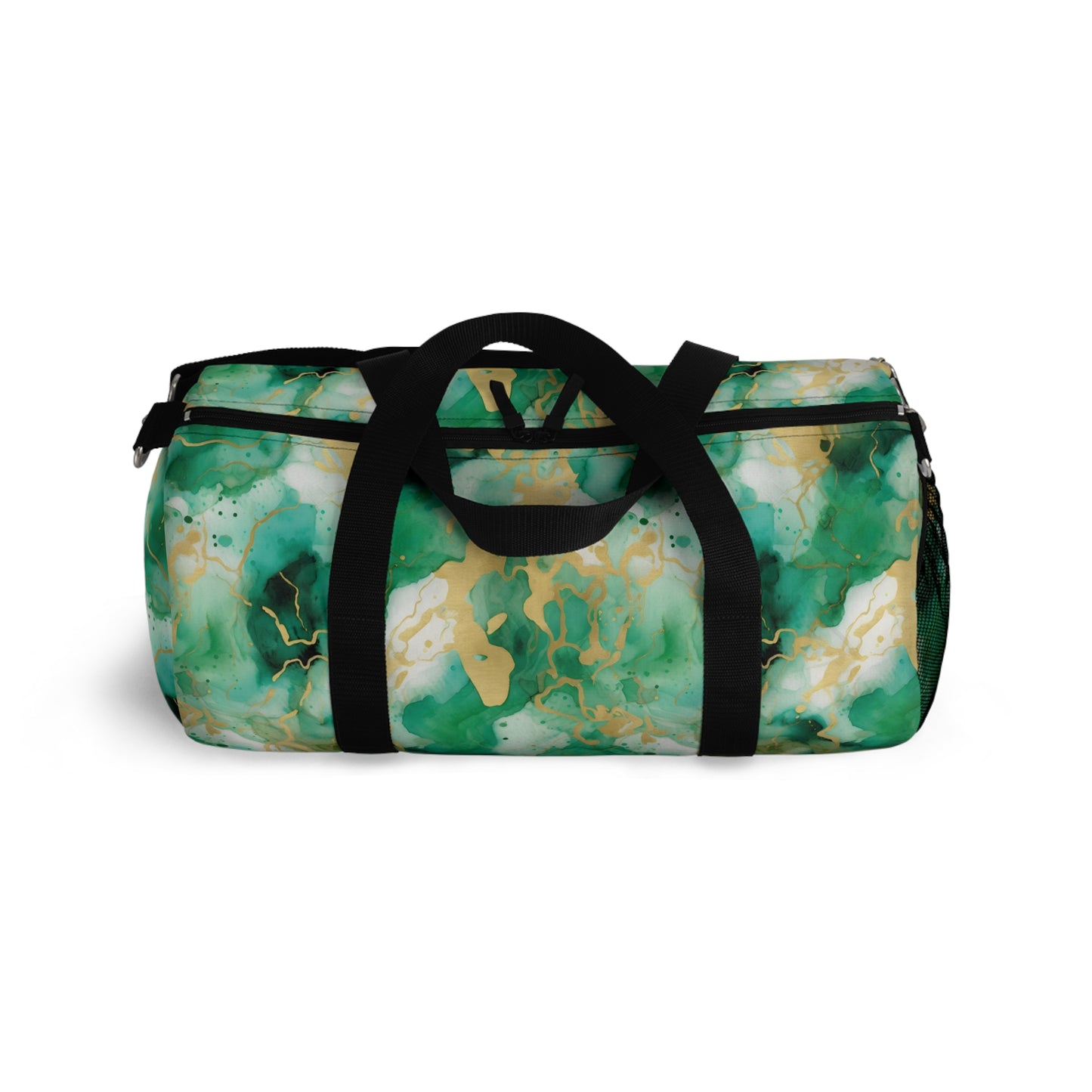 Simplicity in Green Duffel Bag