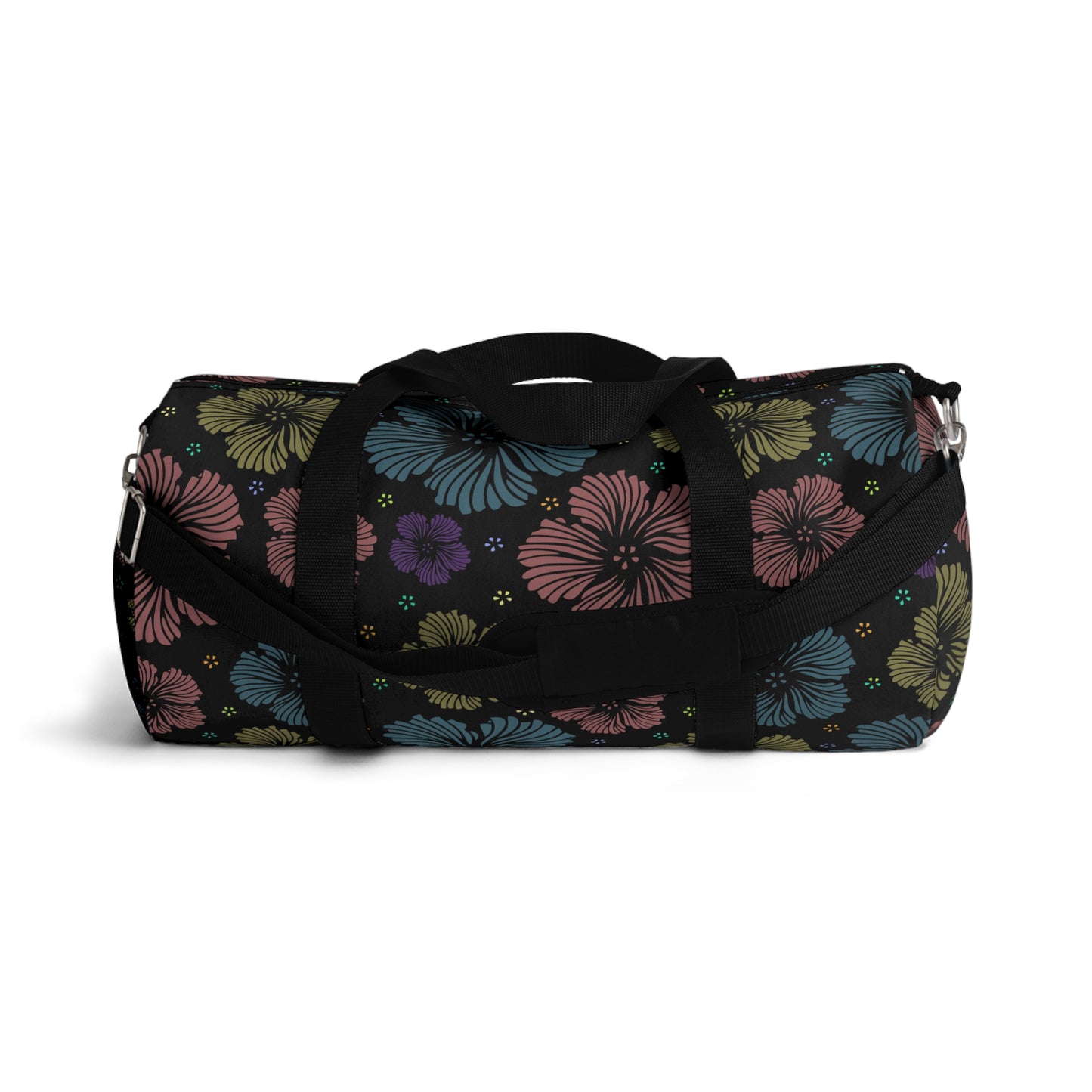 Clean Floral Vibes Duffel Bag