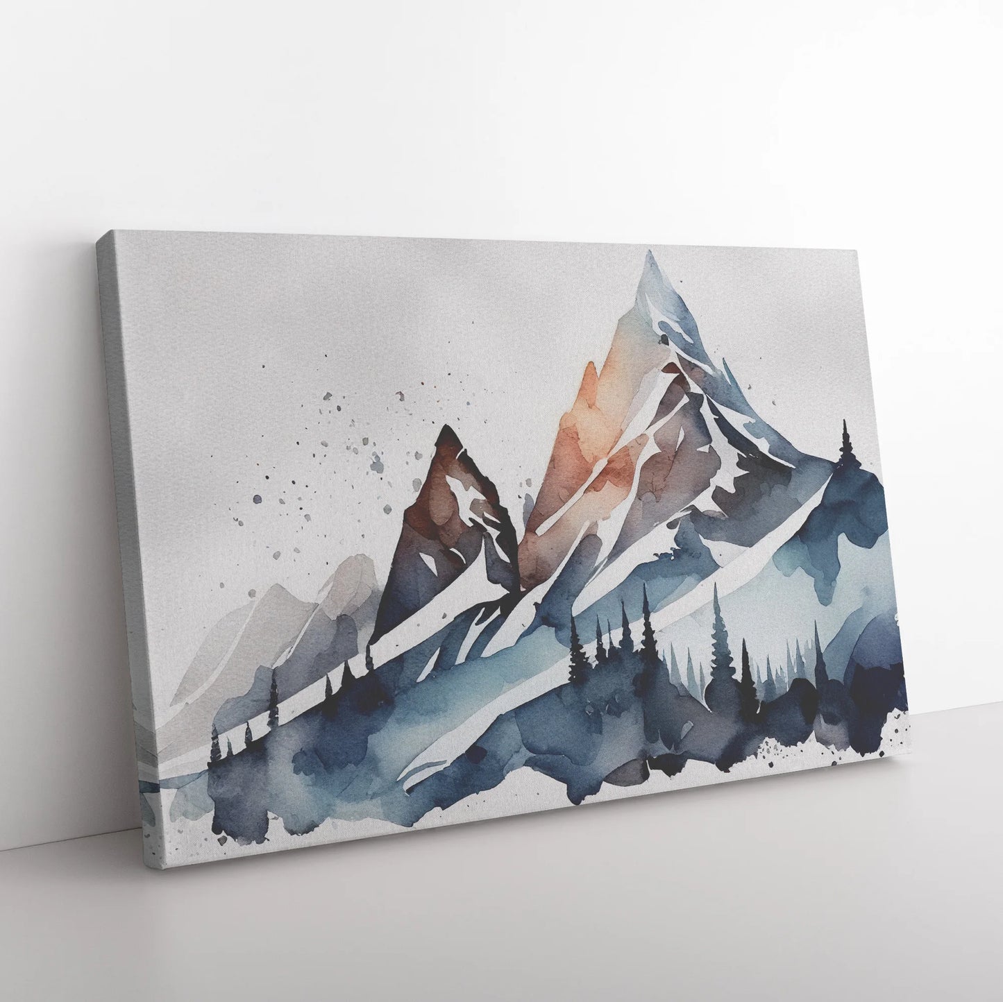 Cold Mountain Canvas Wall Art