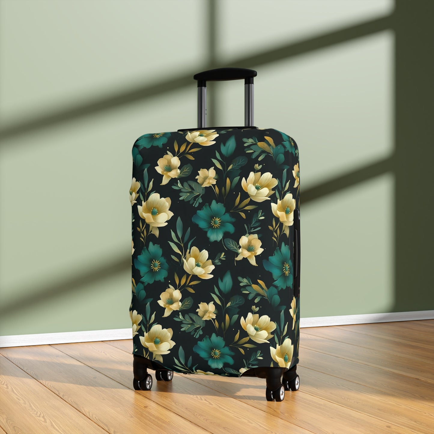 Minimalist Blooms Luggage Cover
