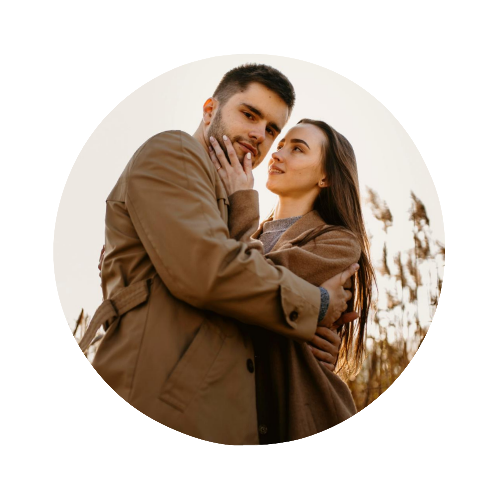 Custom Couple Jewelry Sun & Moon Pendant Photo Projection Necklace