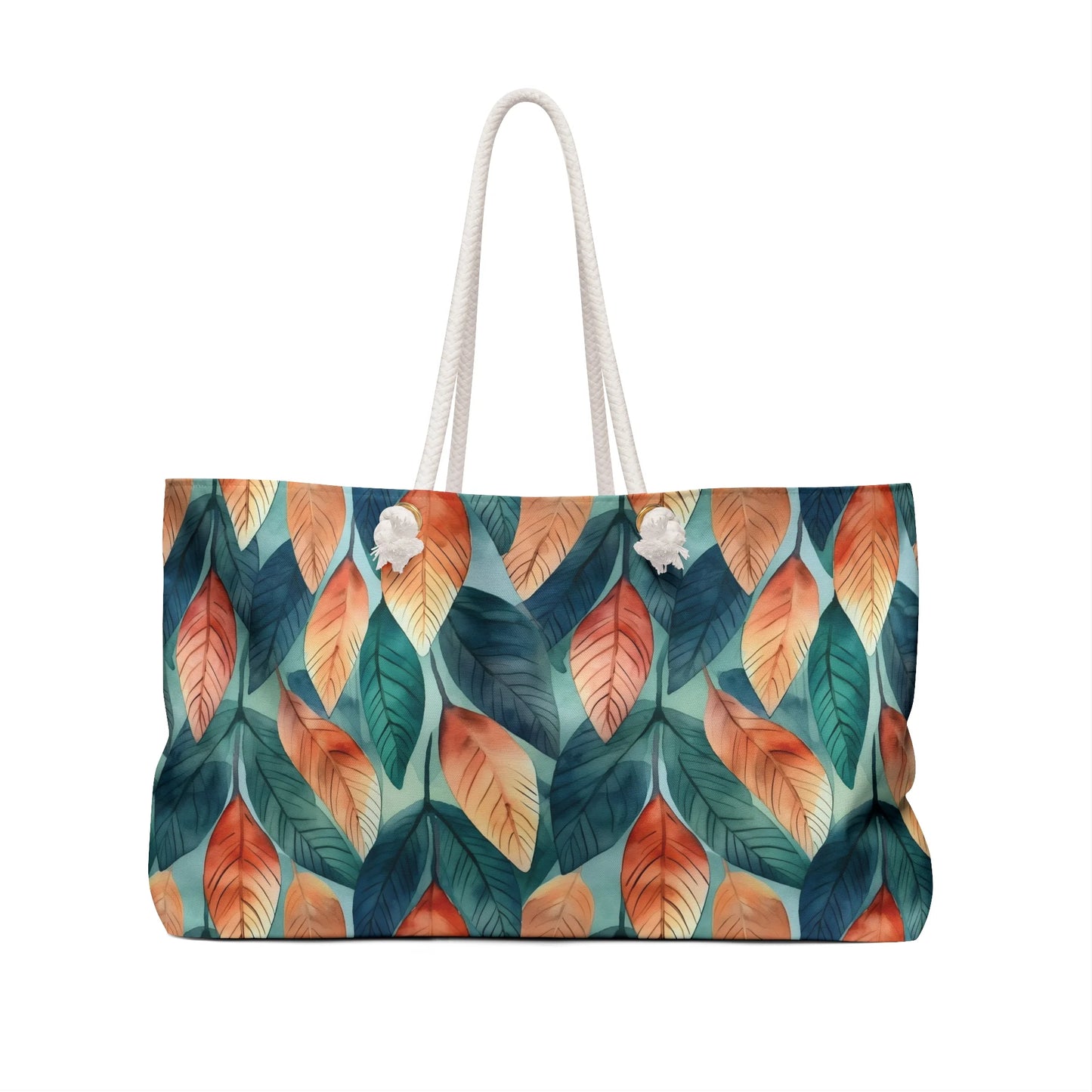 Leafy Minimalism Weekender Bag