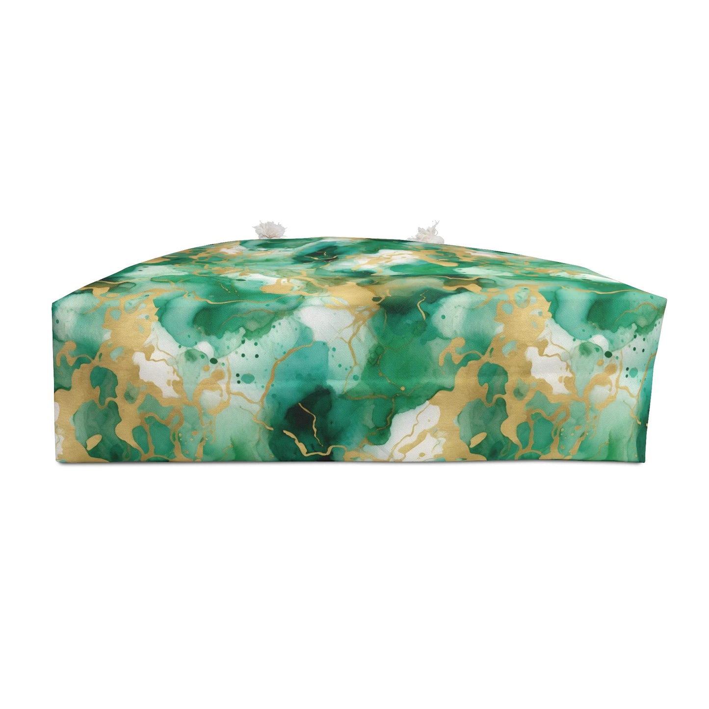 Simplicity in Green Weekender Bag