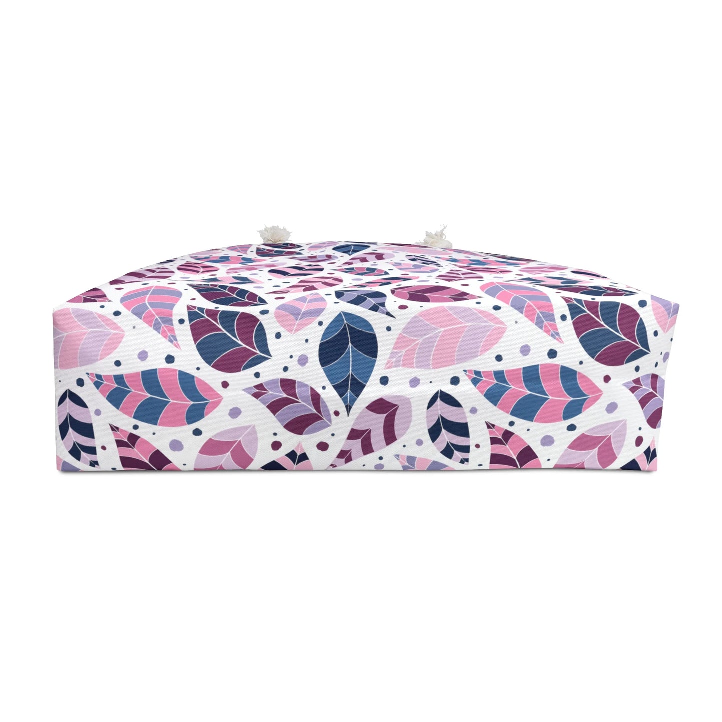 Pink Leafy Ornament Weekender Bag