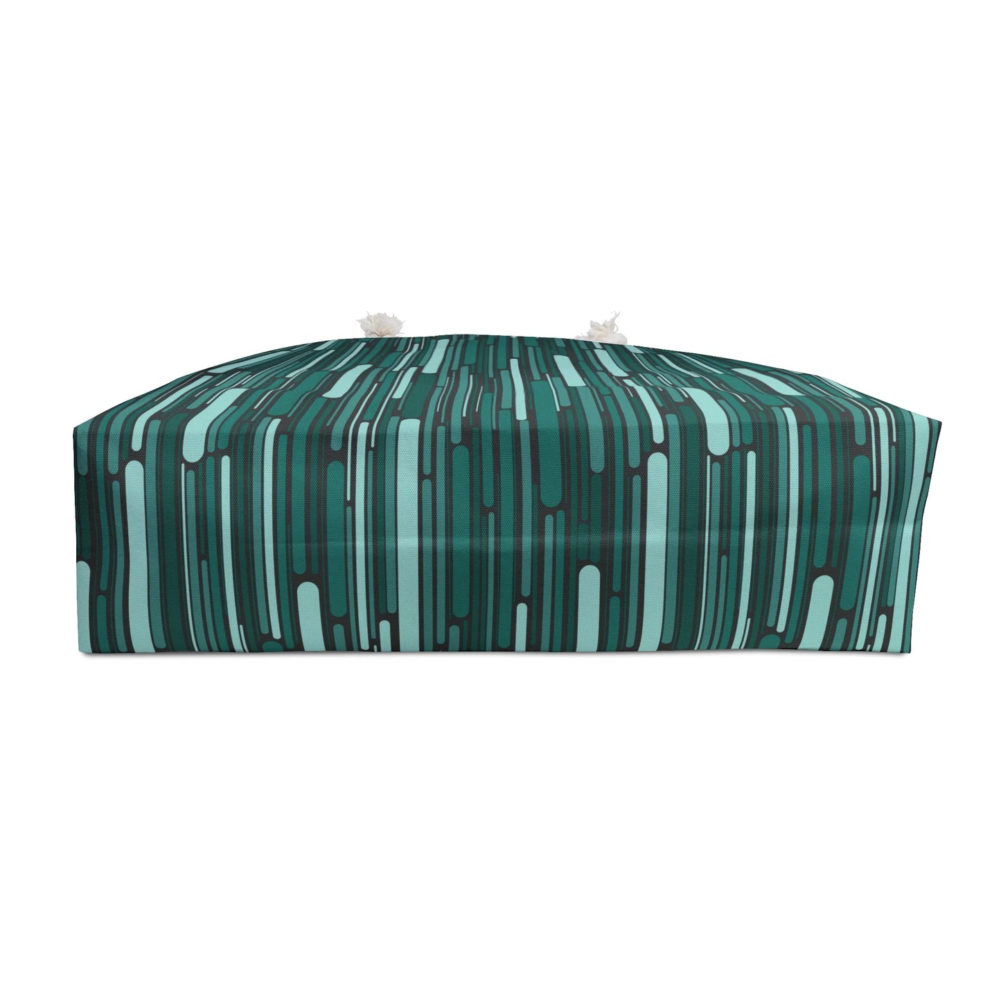 Green Rain Ornament Weekender Bag