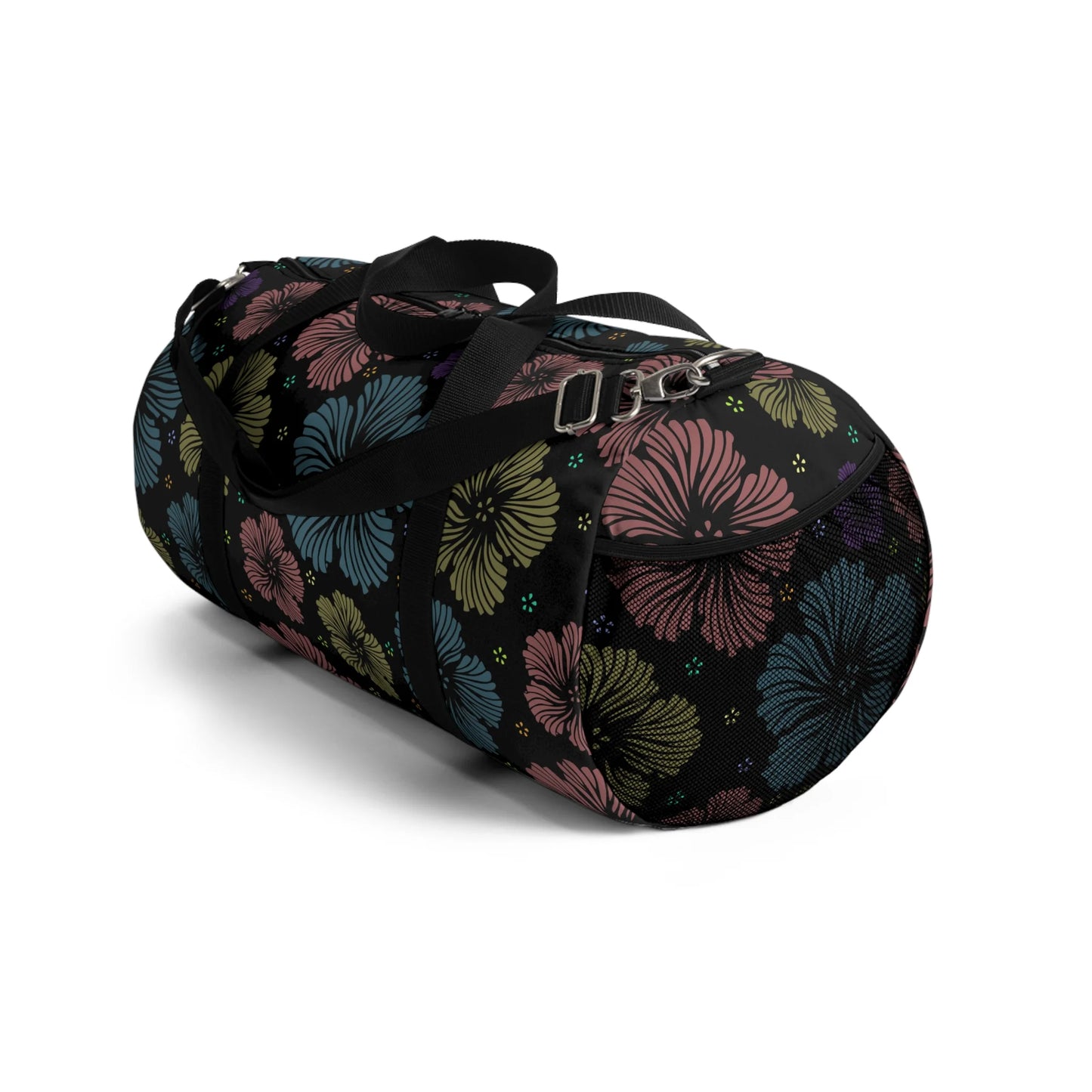 Clean Floral Vibes Duffel Bag