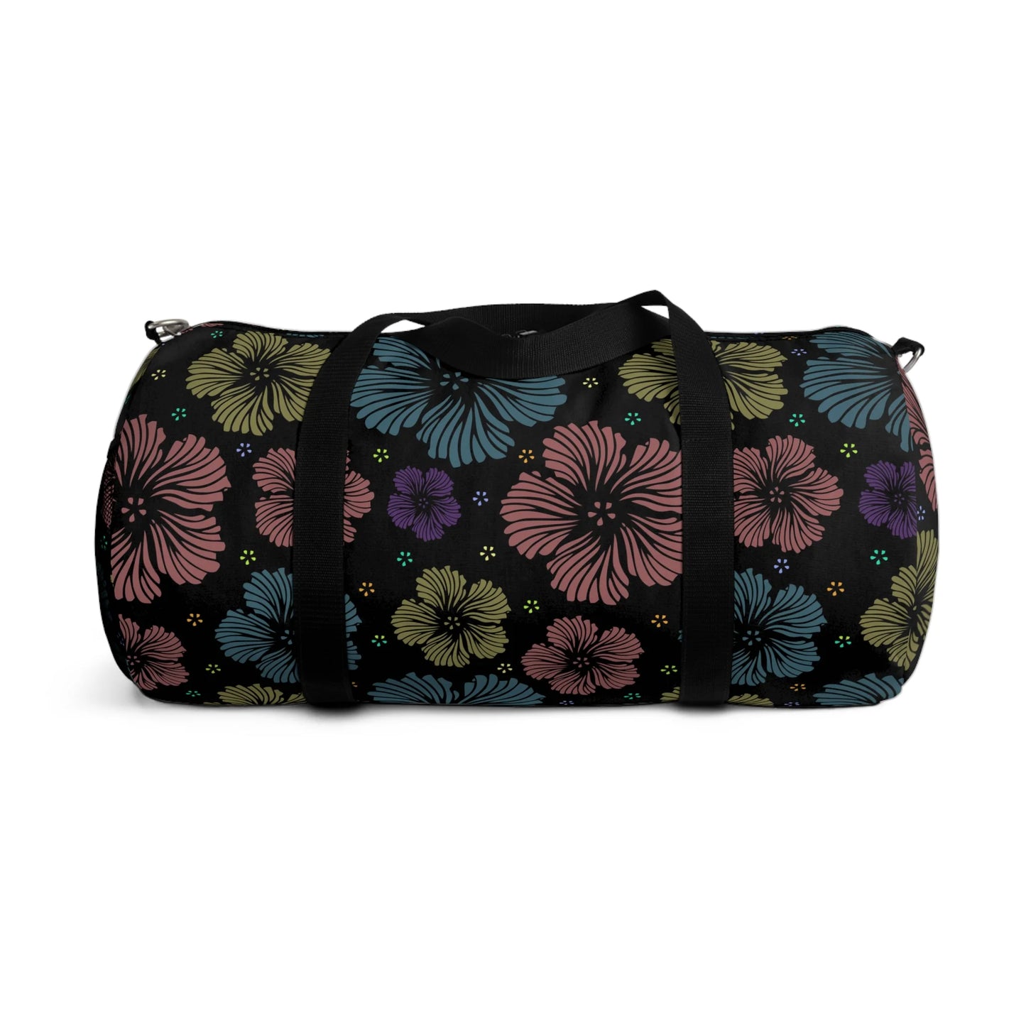 Clean Floral Vibes Duffel Bag