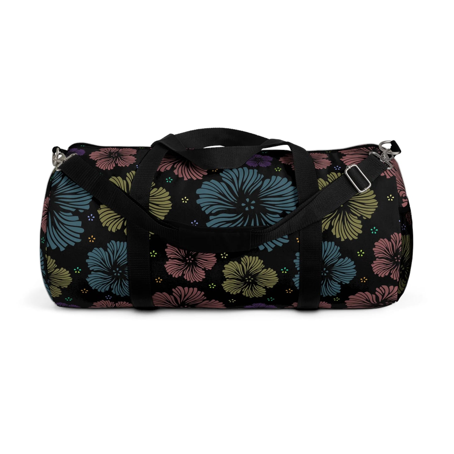 Clean Floral Vibes Duffel Bag