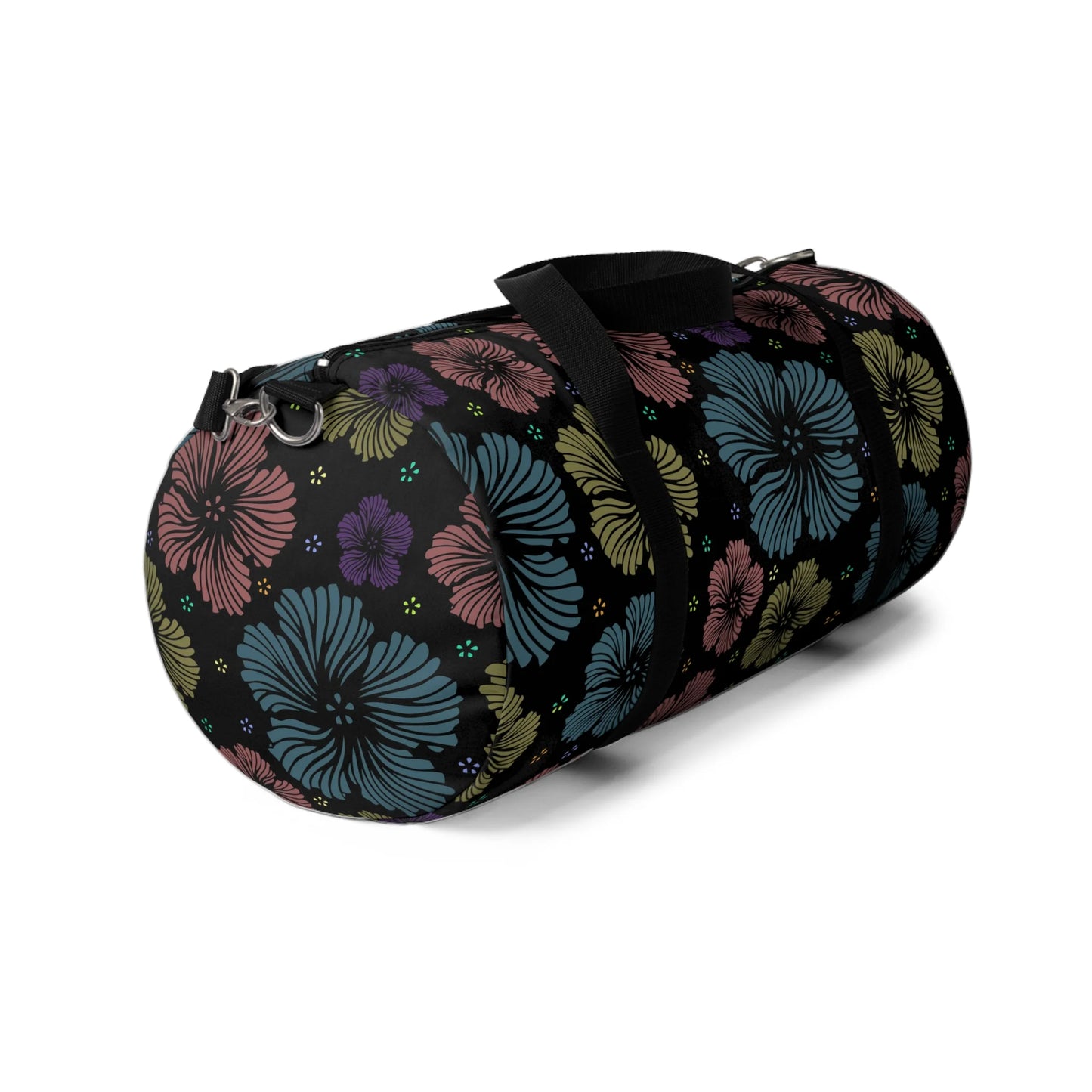 Clean Floral Vibes Duffel Bag