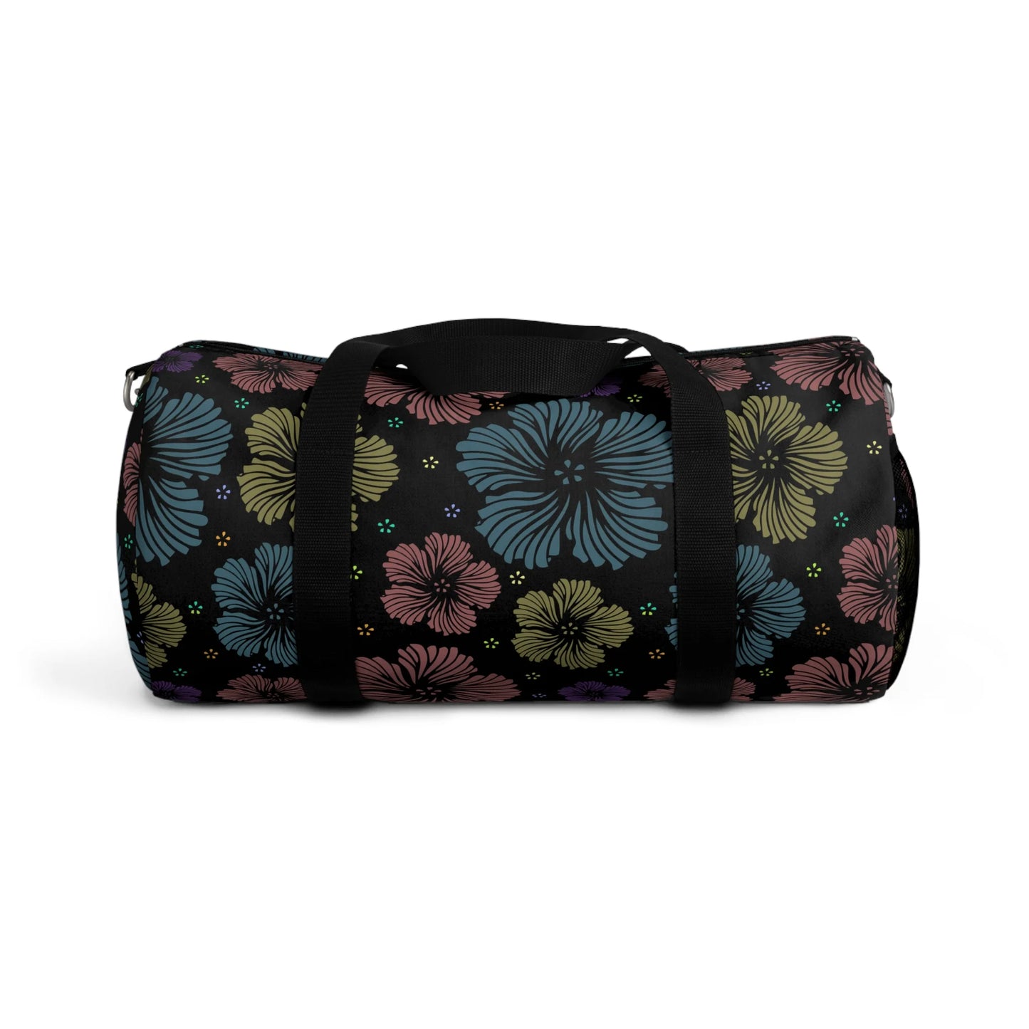 Clean Floral Vibes Duffel Bag