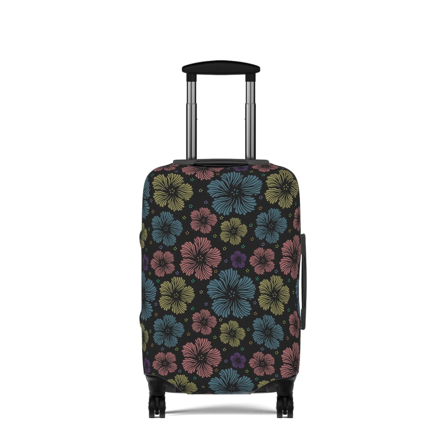 Clean Floral Vibes Luggage Cover