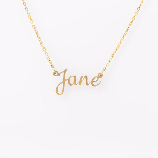 Custom Unique Name Necklace