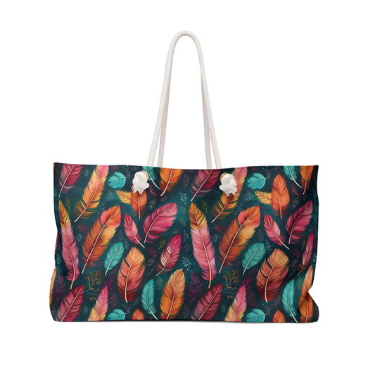 Wonderful Feathers Weekender Bag