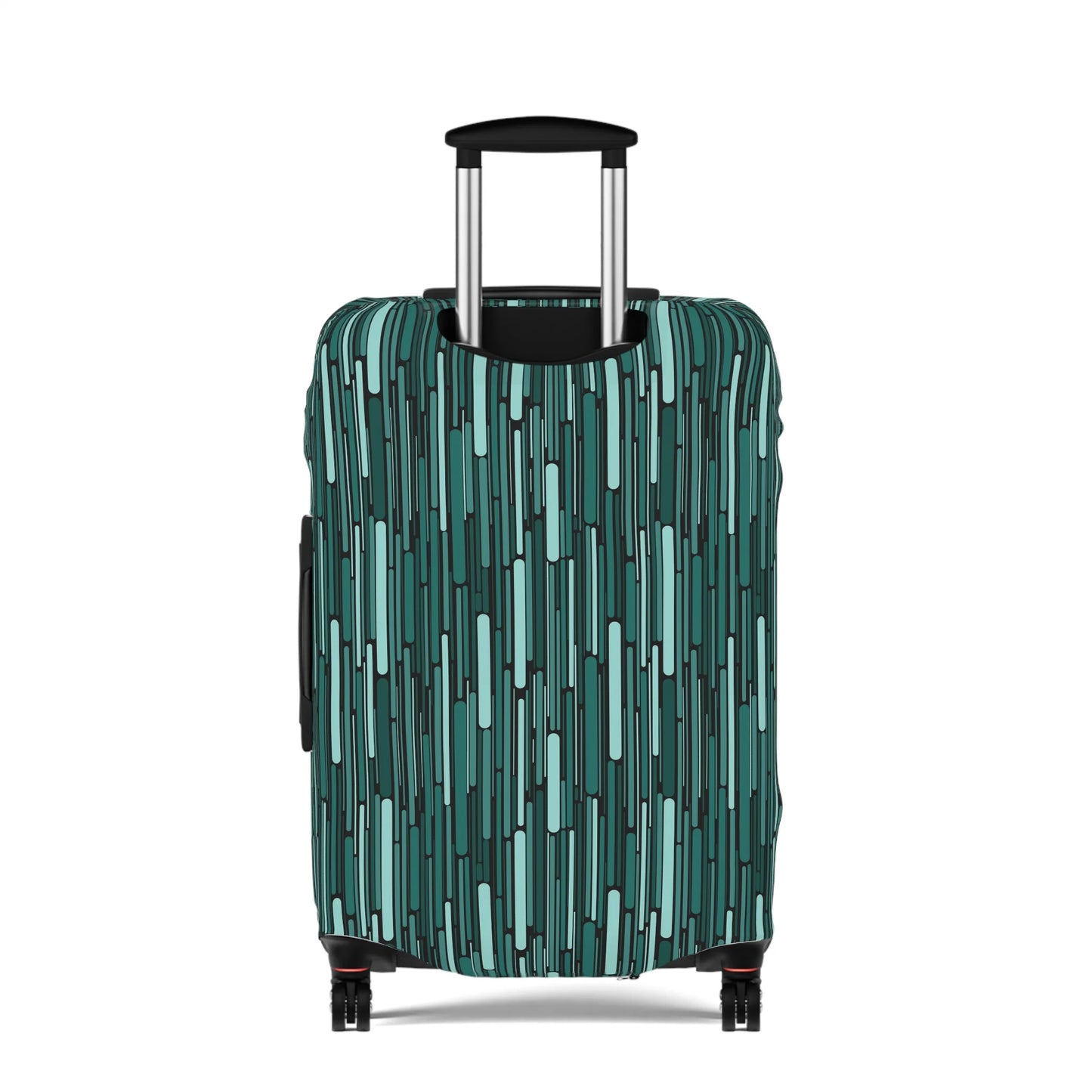 Green Rain Ornament Luggage Cover