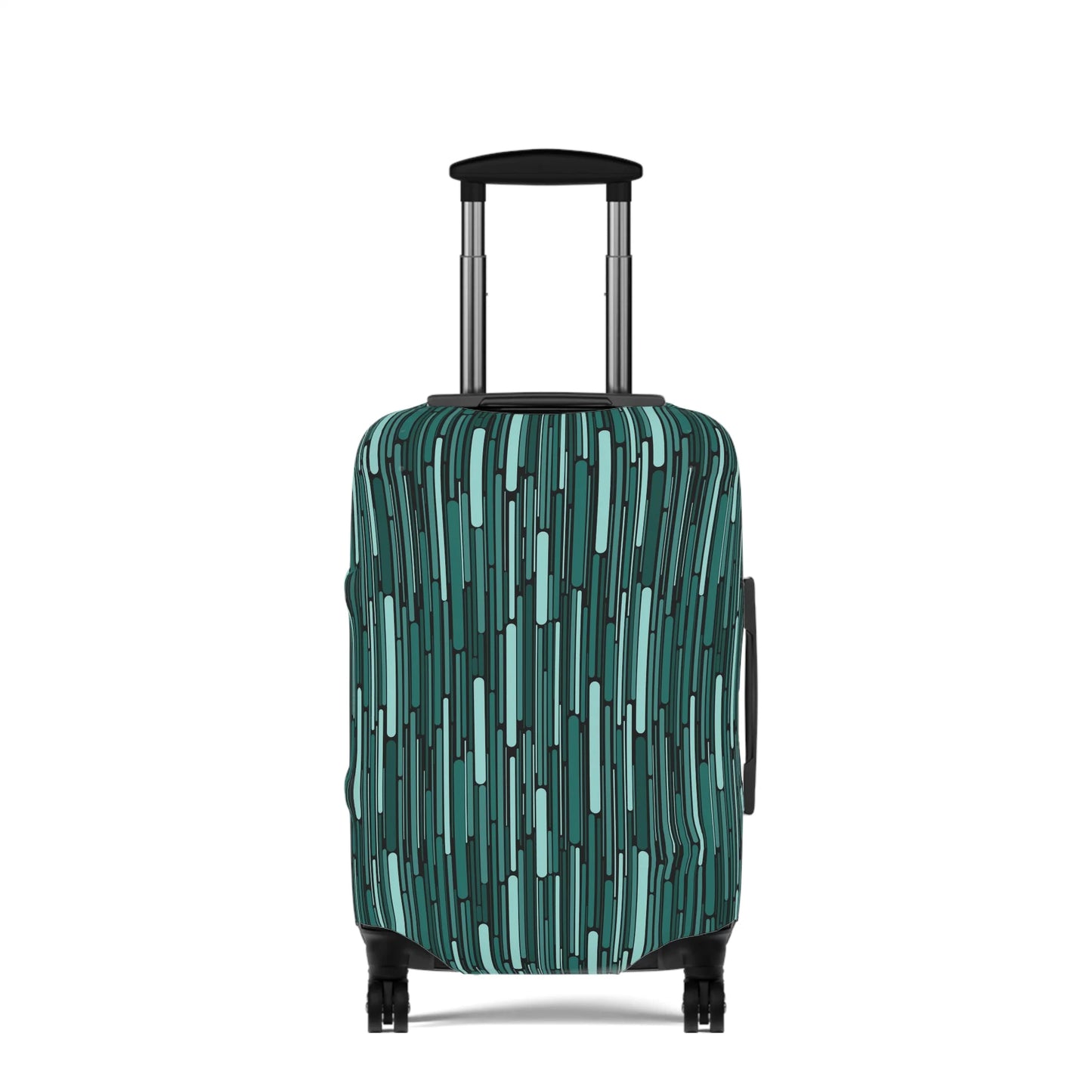 Green Rain Ornament Luggage Cover