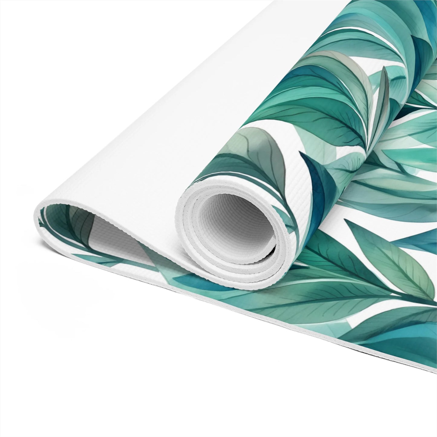 Leafy Chic Foam Yoga Mat