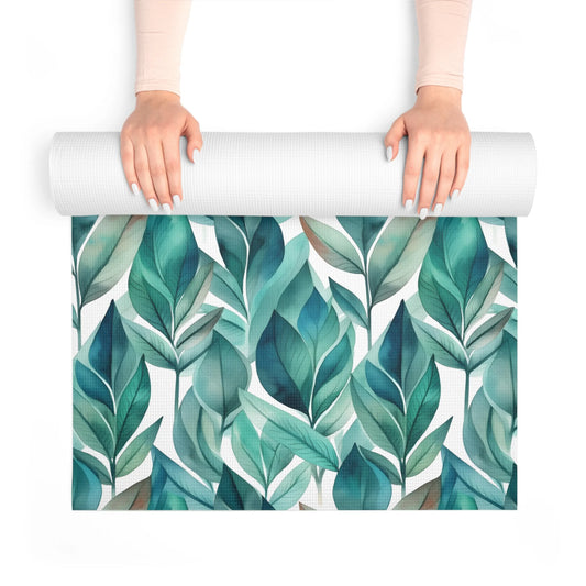 Leafy Chic Foam Yoga Mat
