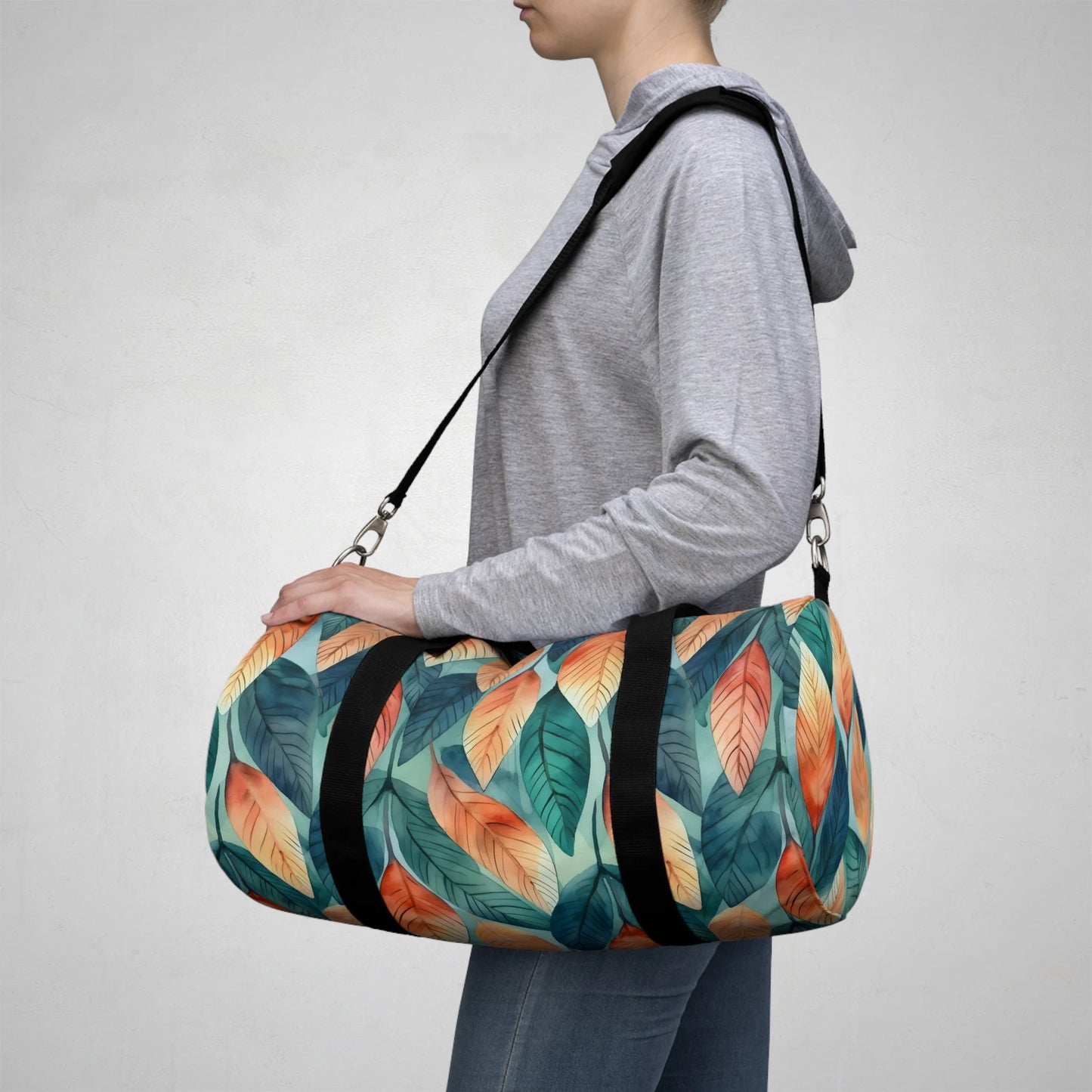 Leafy Minimalism Duffel Bag