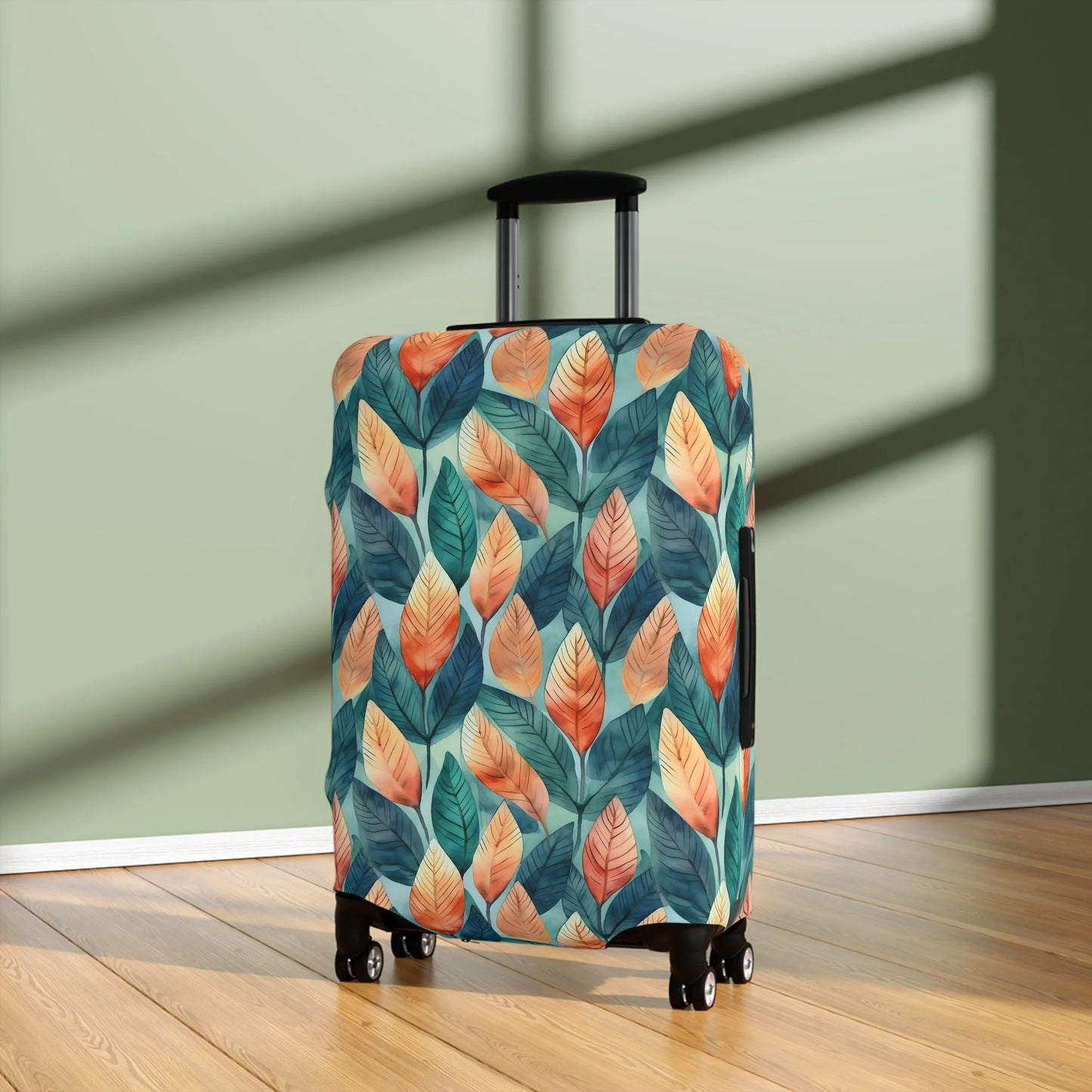 Leafy Minimalism Luggage Cover