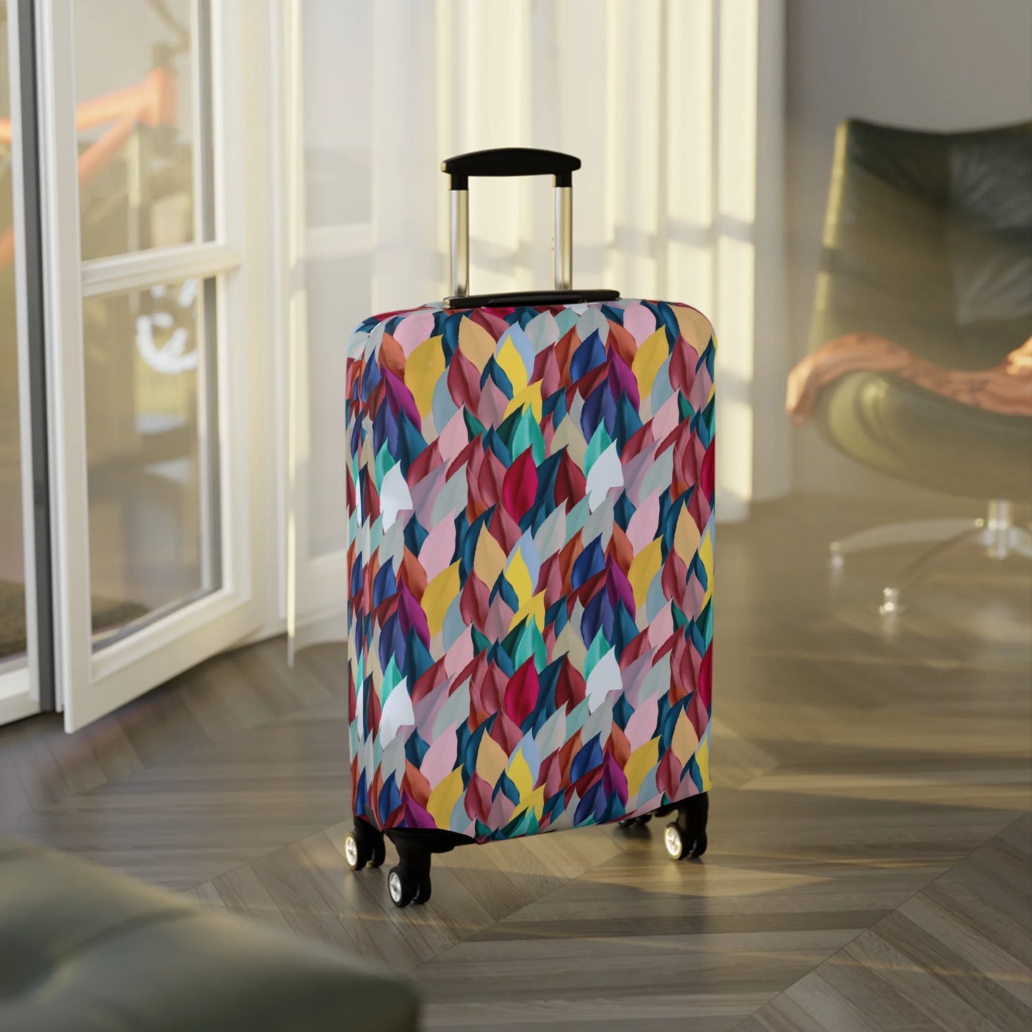 Lush Foliage Luggage Cover