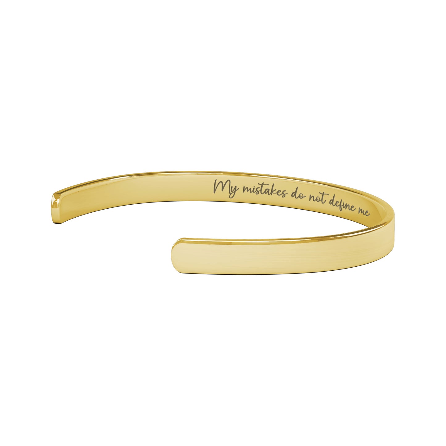 My Mistakes Do Not Define Me Cuff Bracelet