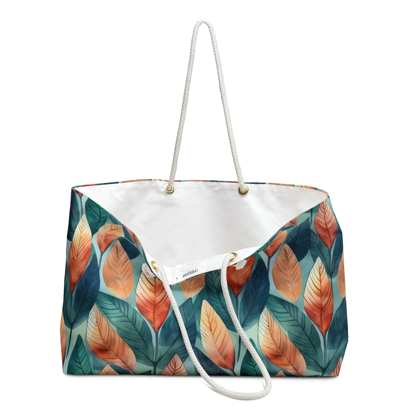 Leafy Minimalism Weekender Bag