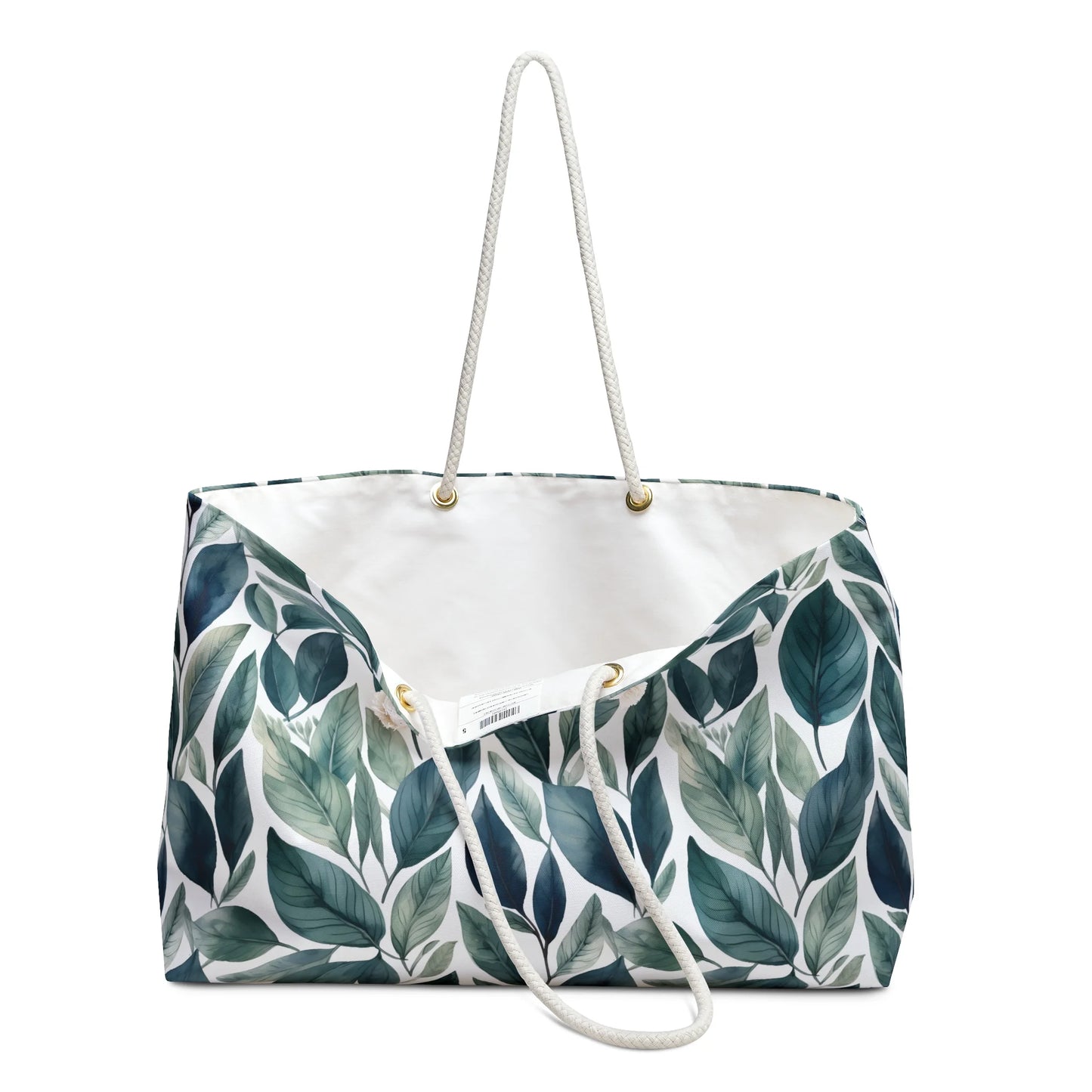 Sleek Foliage Weekender Bag