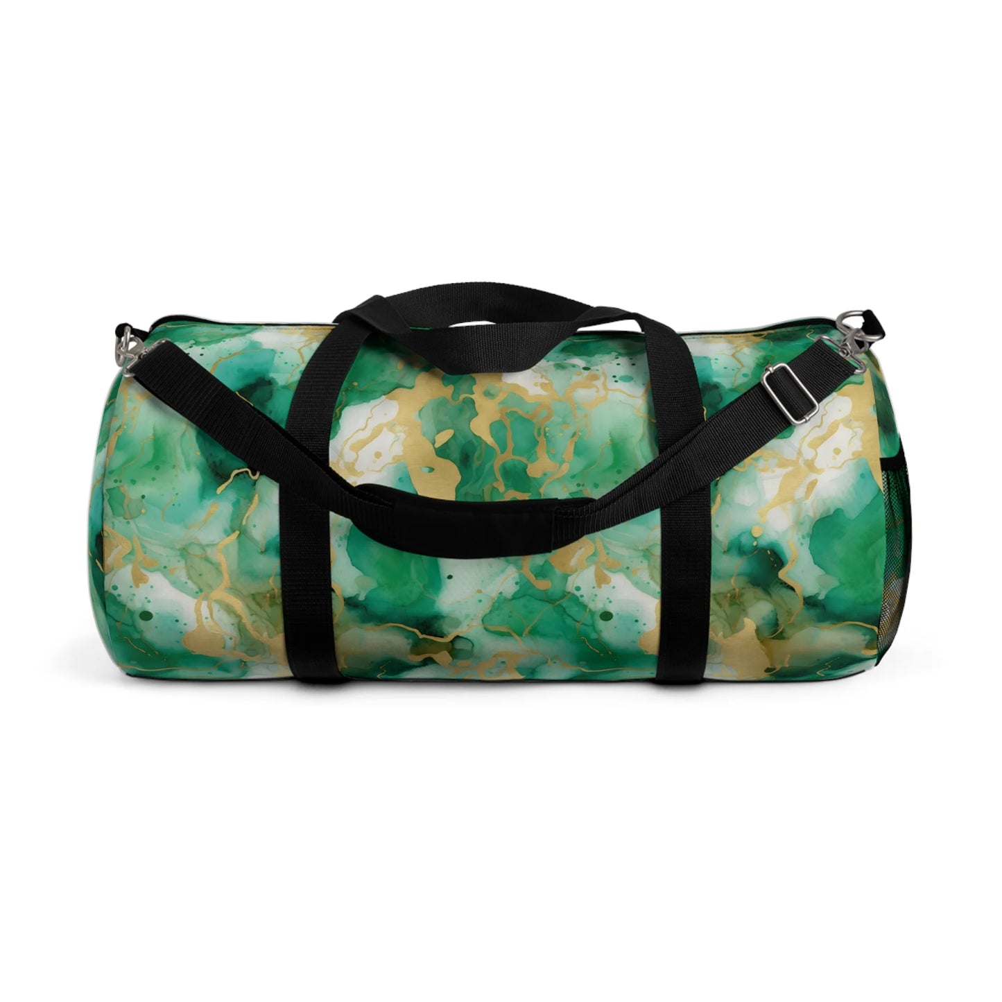 Simplicity in Green Duffel Bag