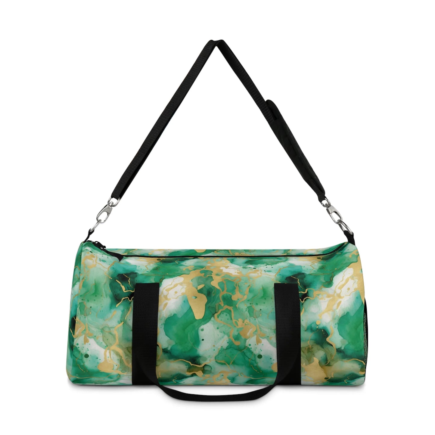 Simplicity in Green Duffel Bag