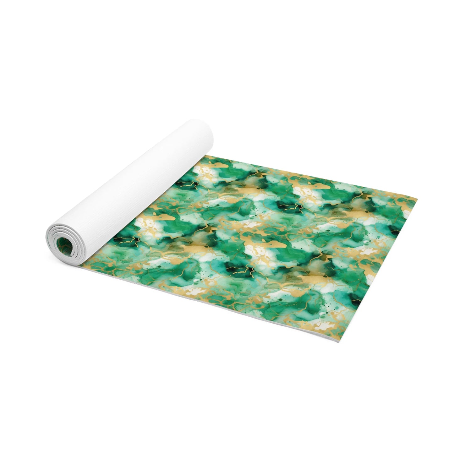 Simplicity in Green Foam Yoga Mat