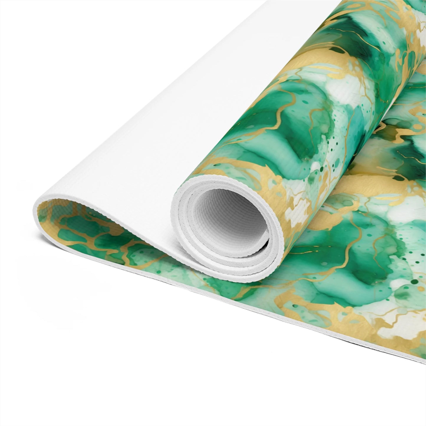 Simplicity in Green Foam Yoga Mat