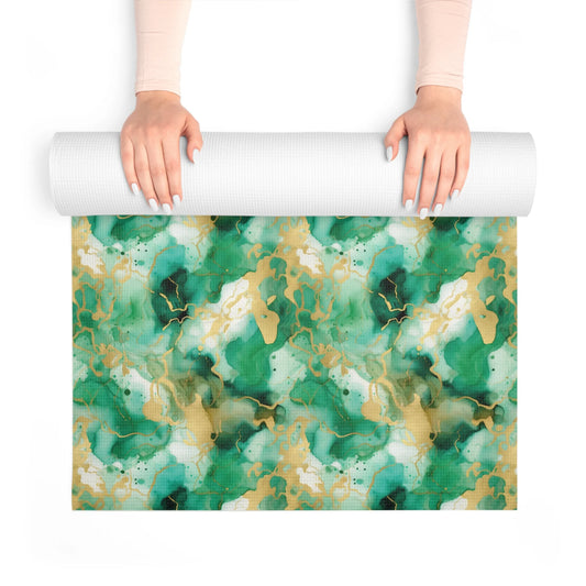 Simplicity in Green Foam Yoga Mat