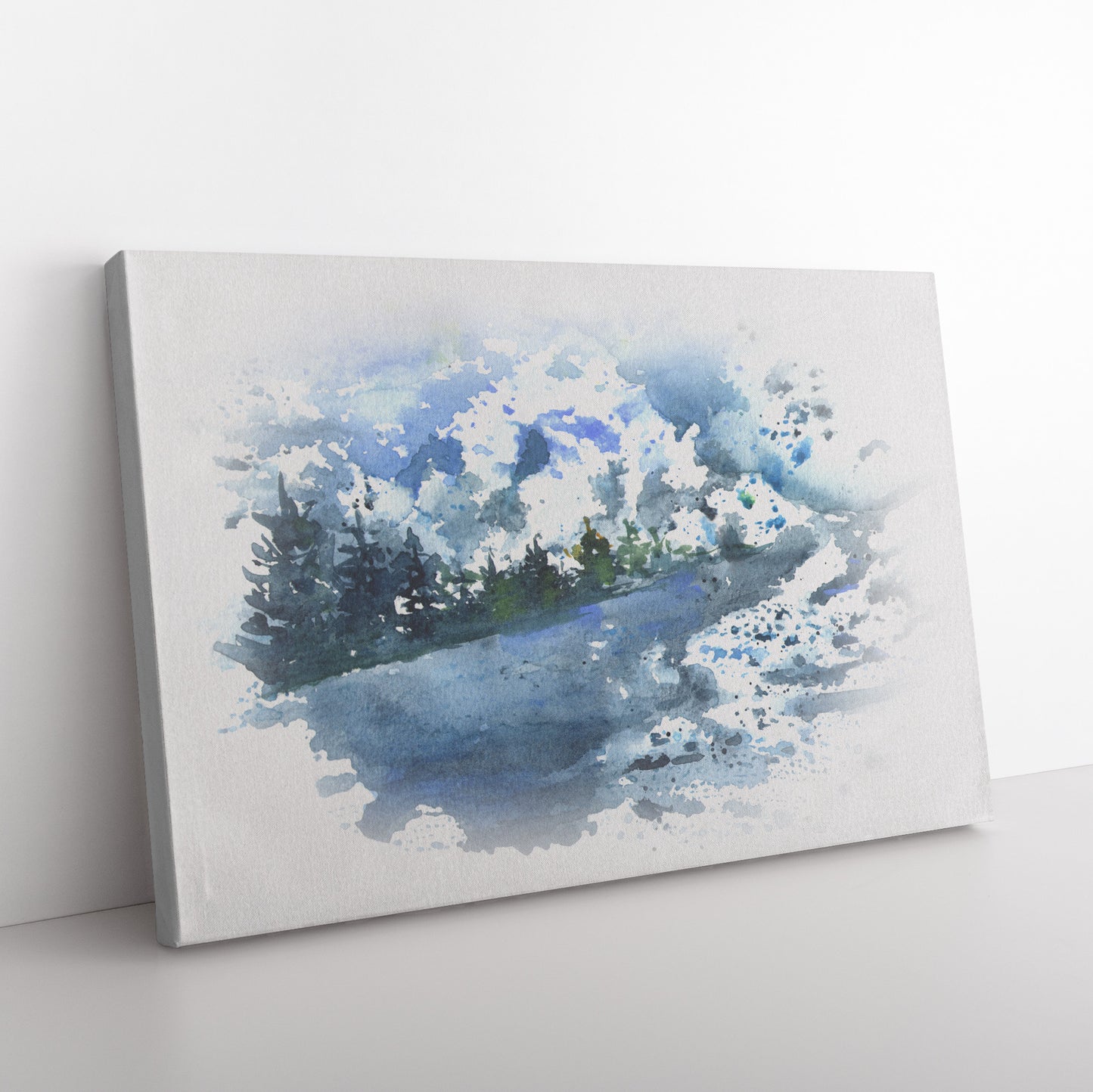 Spring Flood Canvas Wall Art
