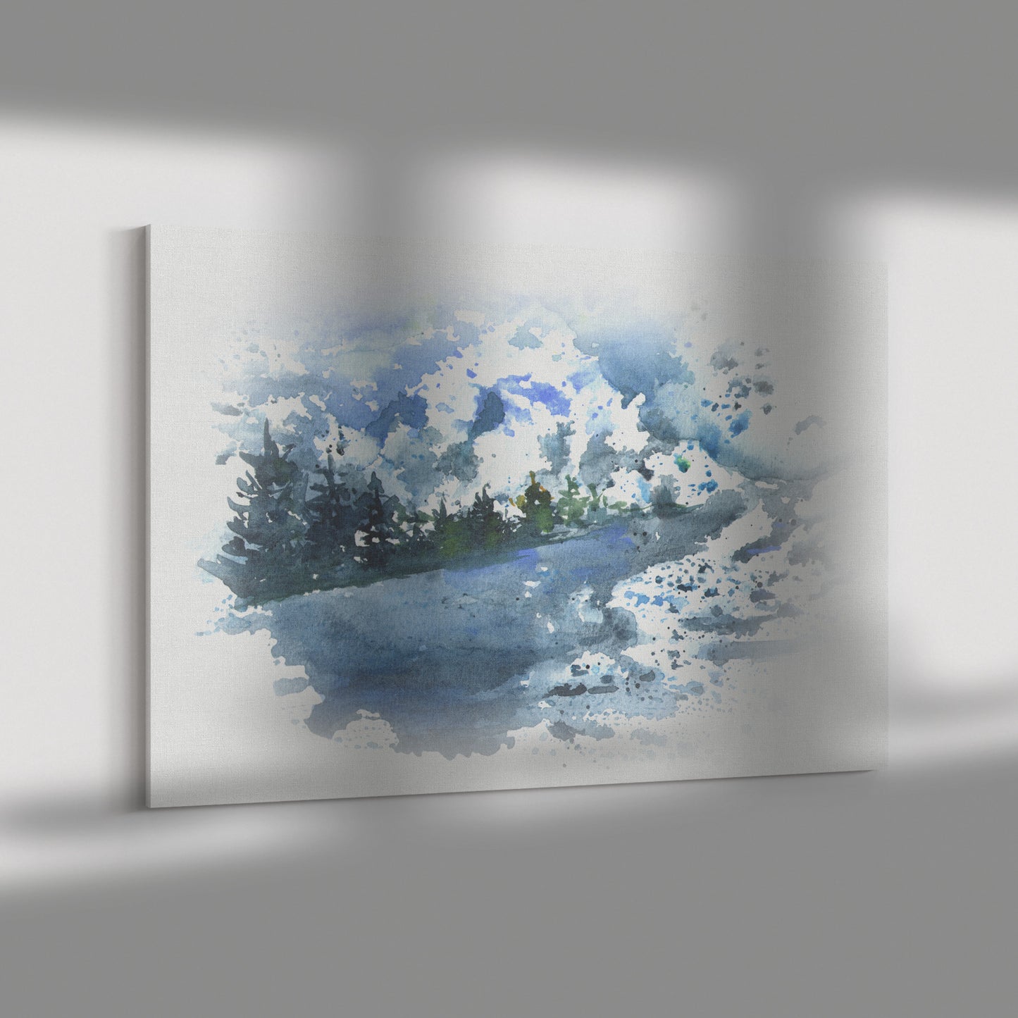 Spring Flood Canvas Wall Art