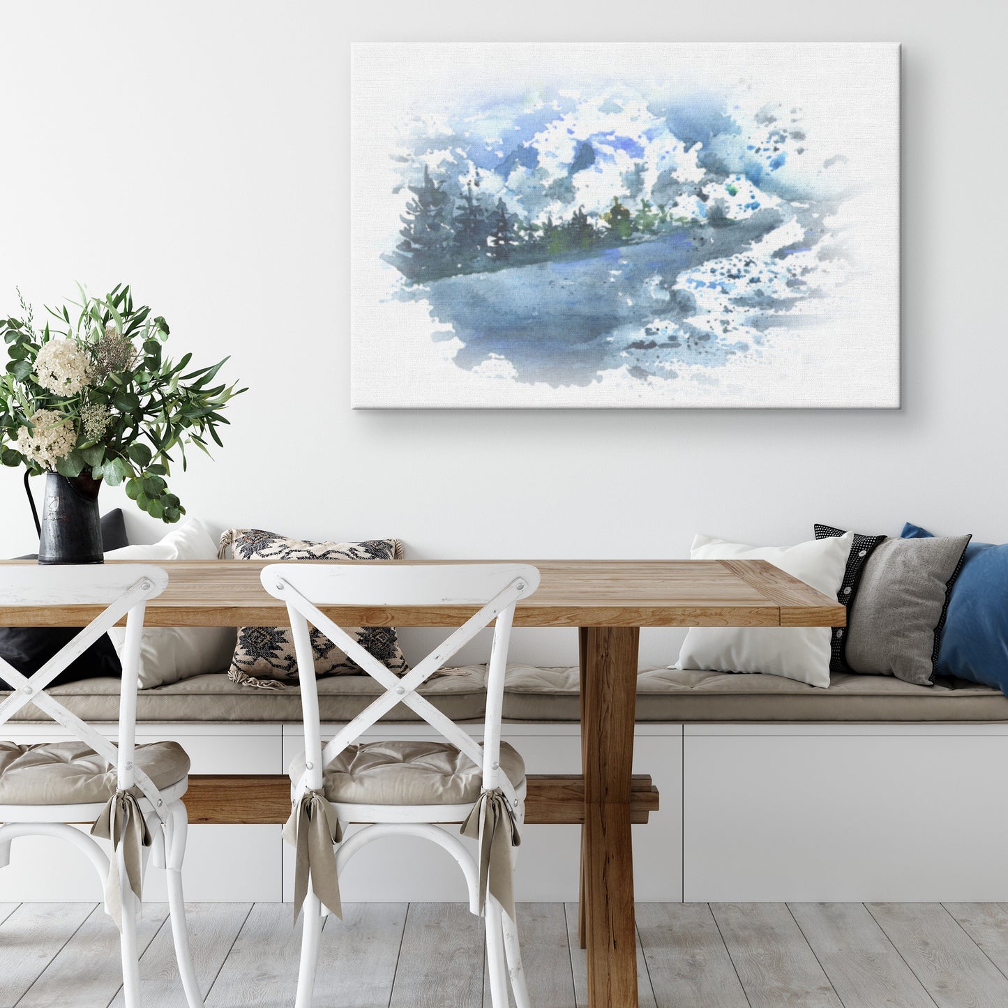 Spring Flood Canvas Wall Art