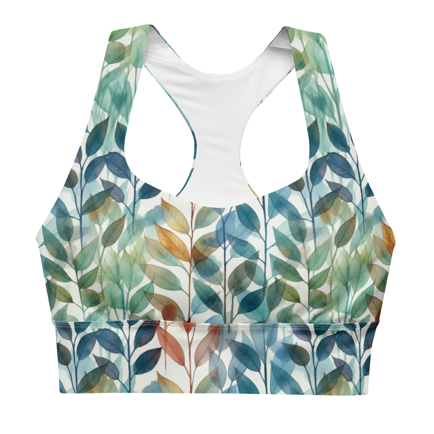 Autumn Serenade Longline Sports Bra