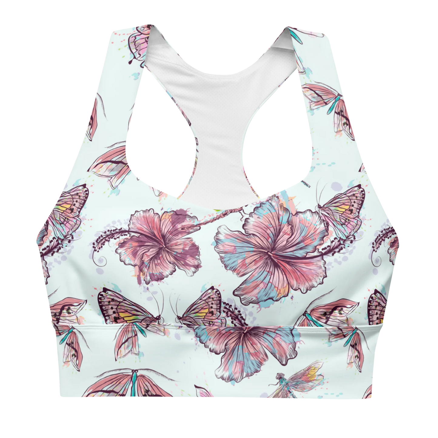 Autumn Serenade Longline Sports Bra