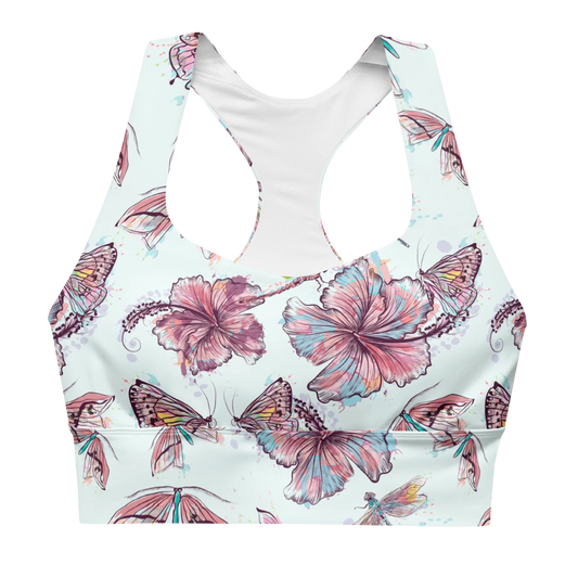 Autumn Serenade Longline Sports Bra