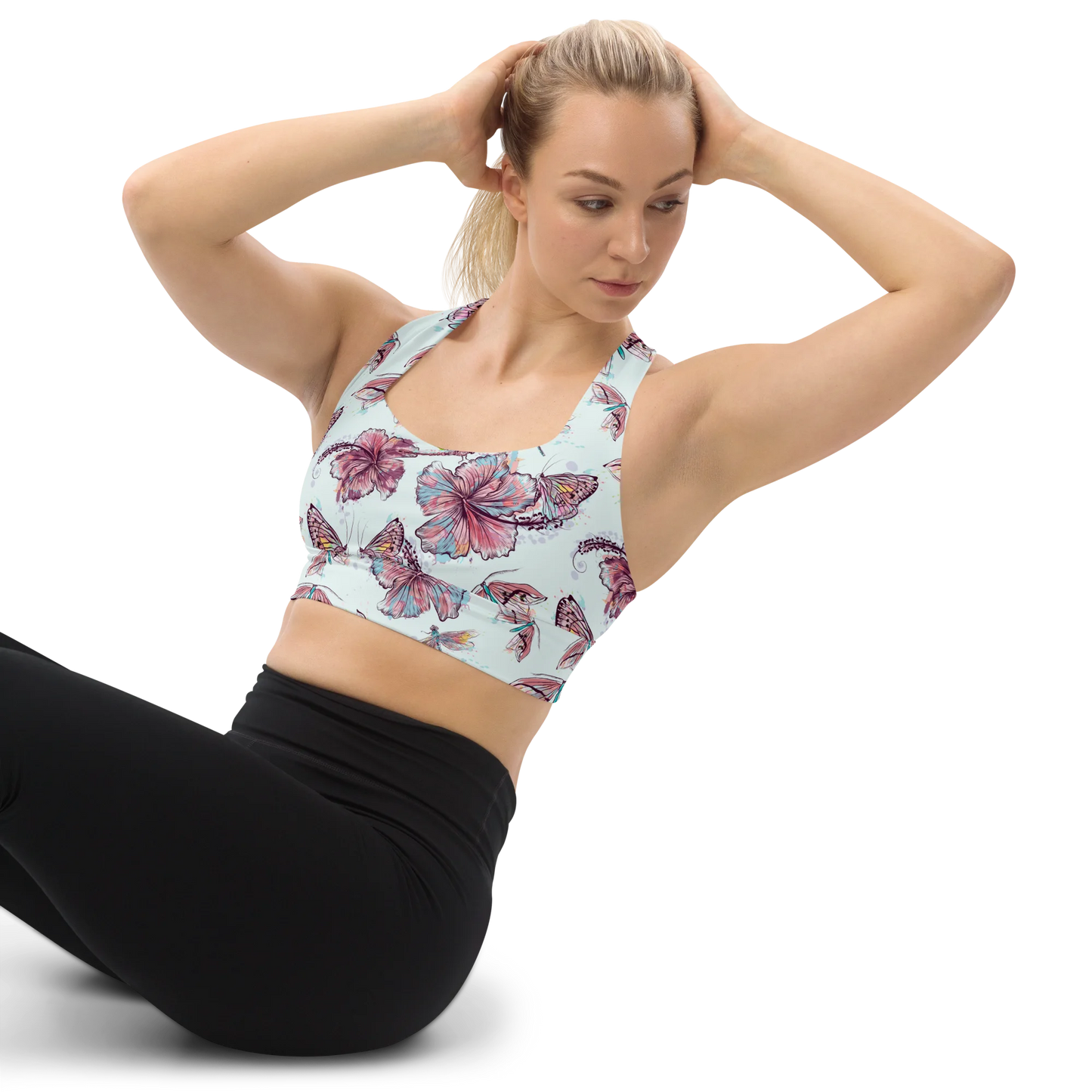 Autumn Serenade Longline Sports Bra