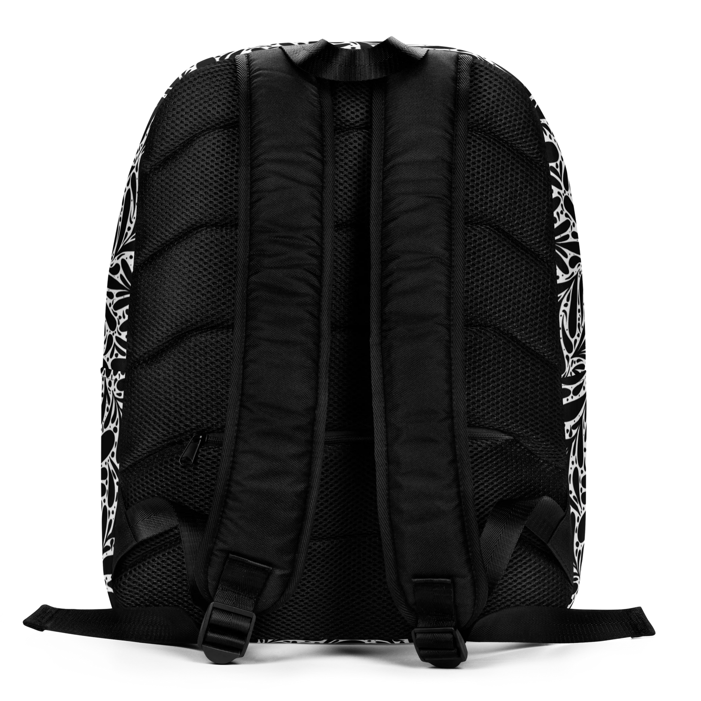 Black Leafy Luxury Backpack