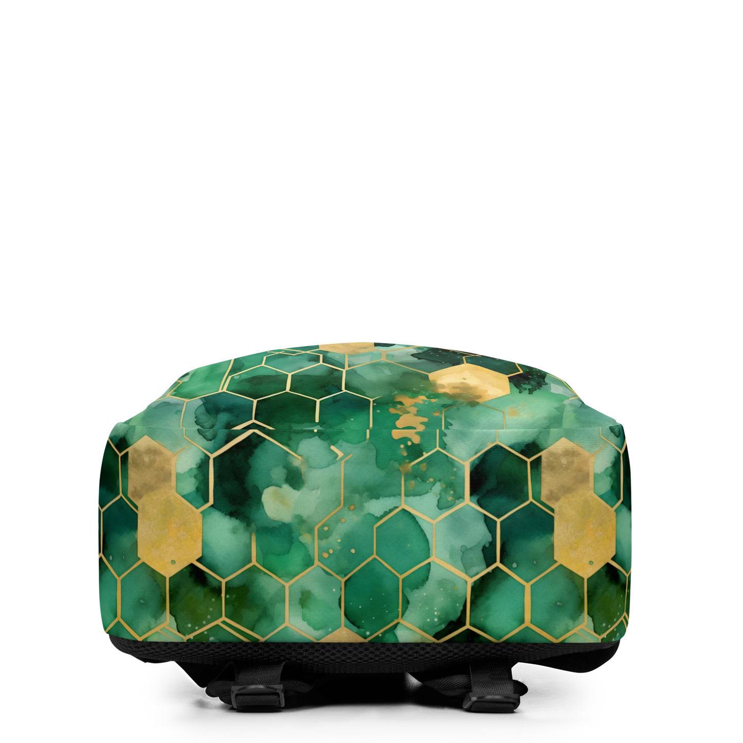 Abstract Verdant Elegance Backpack