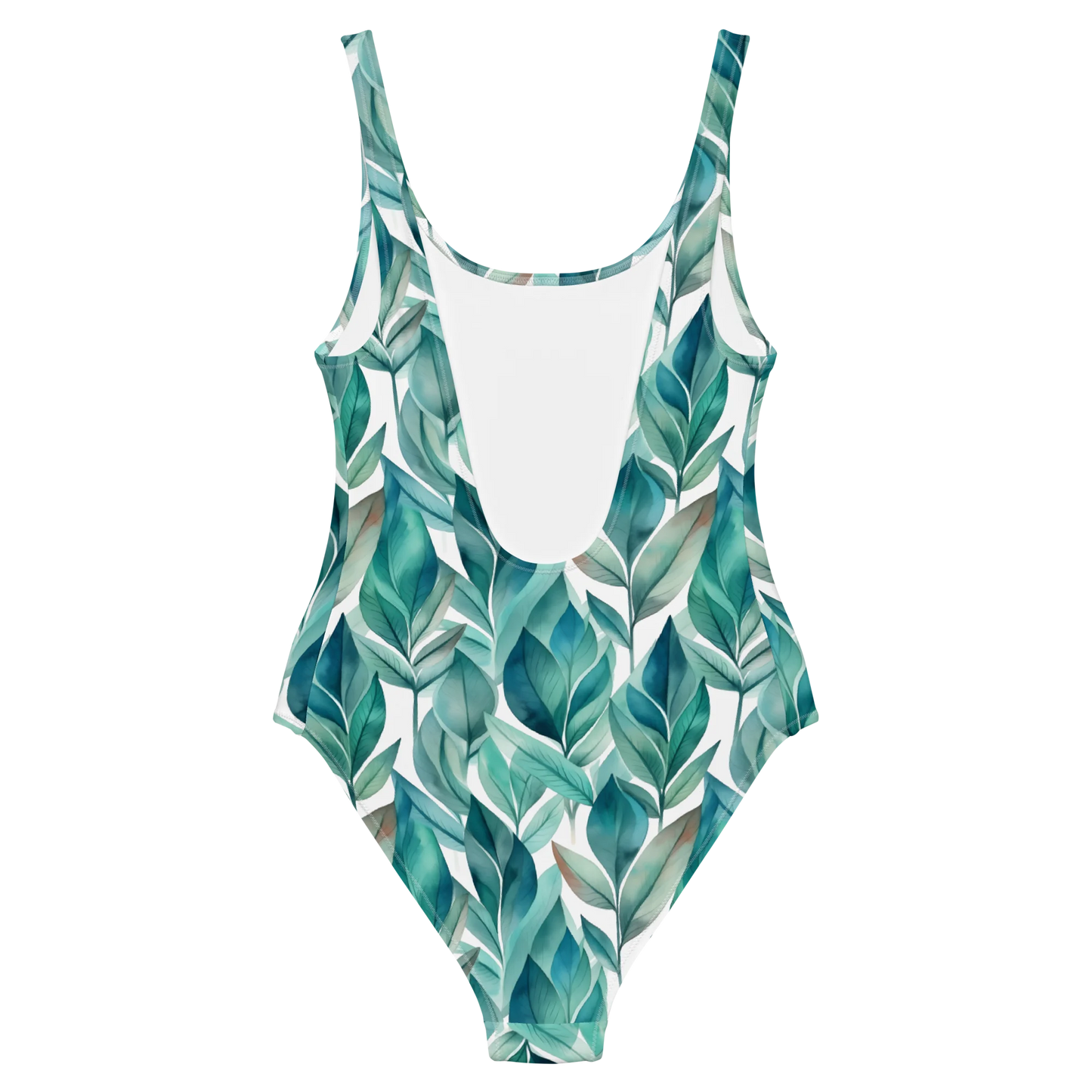 Leafy Chic One-Piece Swimsuit