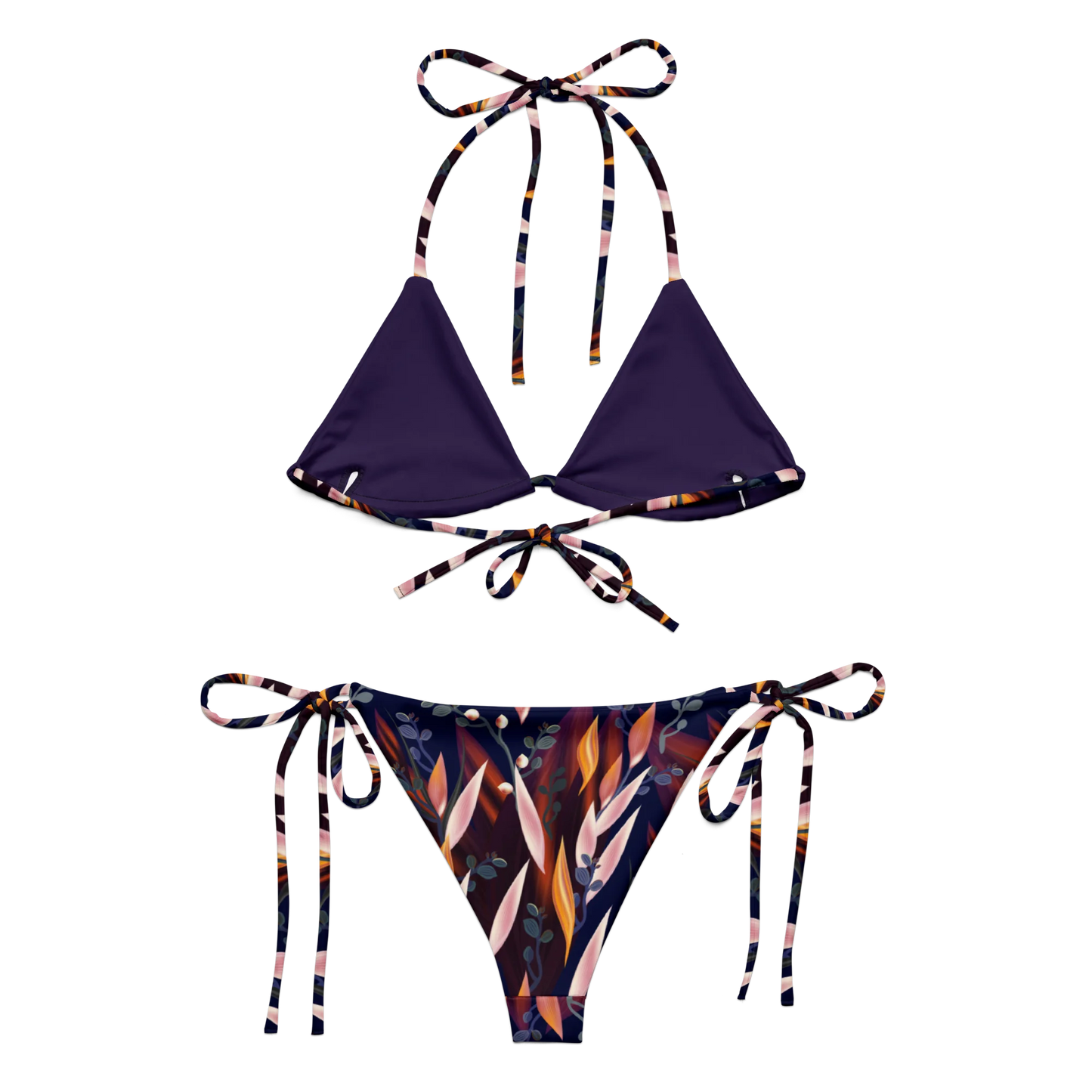 Tropical Paradise Recycled Bikini